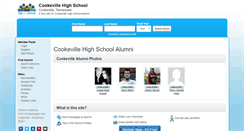 Desktop Screenshot of cookevillehighschool.org